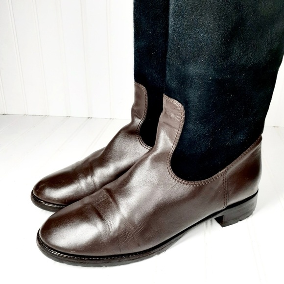 Giuseppe Zanotti Suede & Leather Knee-High Riding Boots - Picture 6 of 12